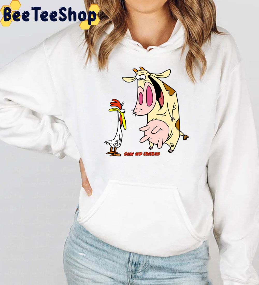 Funny Cow And Chicken Trending Unisex T-Shirt Funny Cow And Chicken Trending Unisex T-Shirt