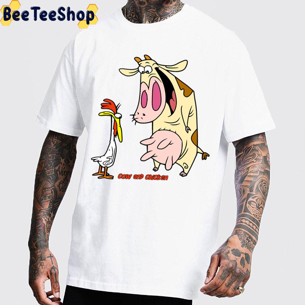 Funny Cow And Chicken Trending Unisex T-Shirt Funny Cow And Chicken Trending Unisex T-Shirt