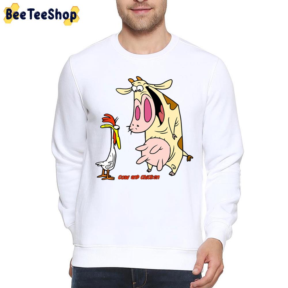 Funny Cow And Chicken Trending Unisex T-Shirt Funny Cow And Chicken Trending Unisex T-Shirt