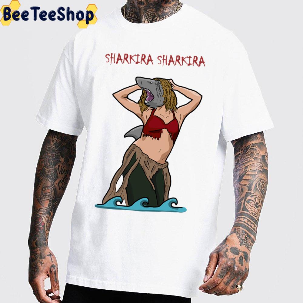 Funny Draw Sharkira Unisex T-Shirt Funny Draw Sharkira Unisex T-Shirt