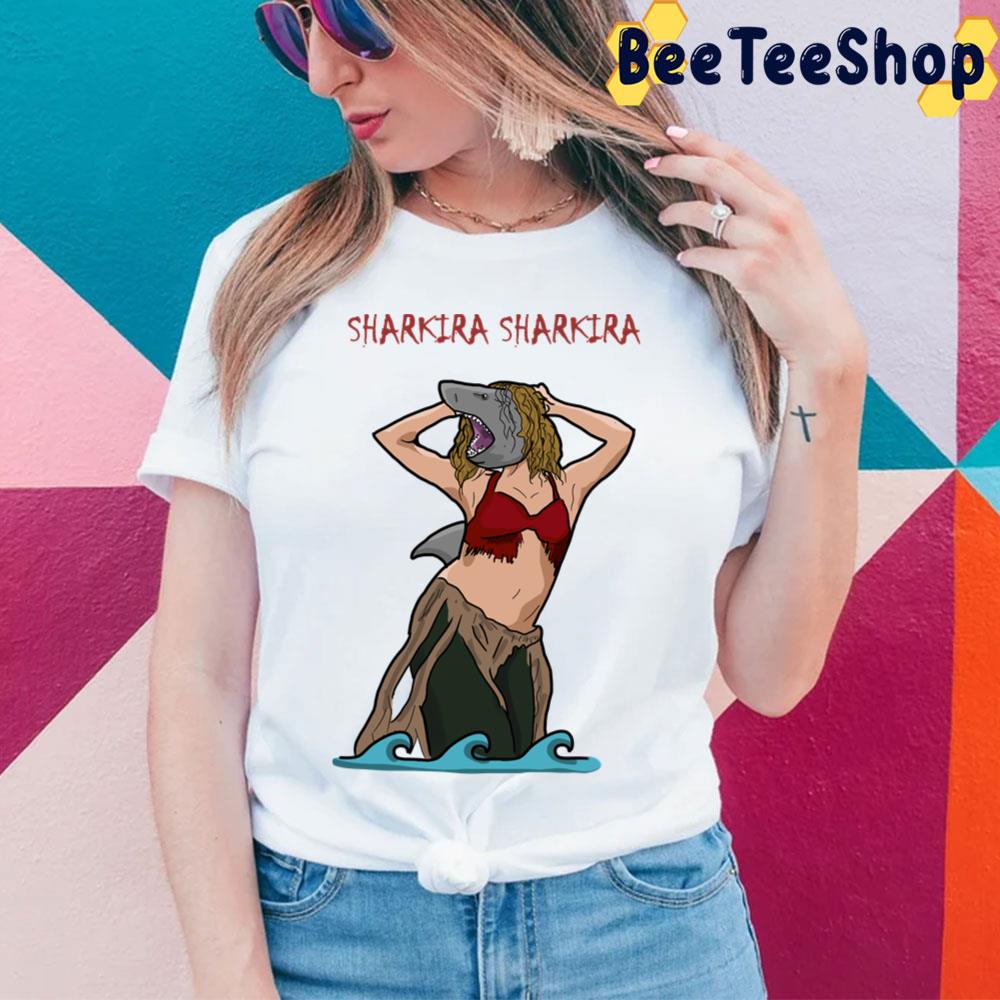 Funny Draw Sharkira Unisex T-Shirt Funny Draw Sharkira Unisex T-Shirt