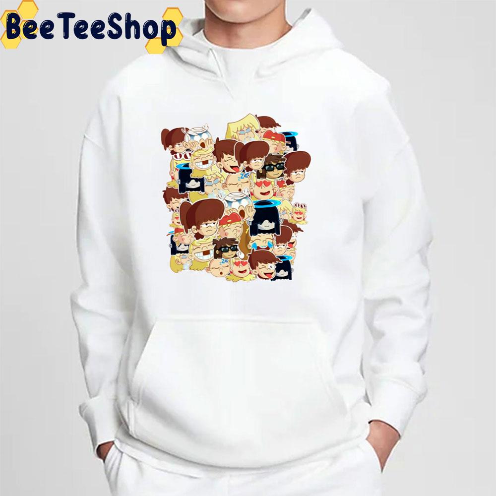 Funny Face The Loud House Characters Trending Unisex T-Shirt Funny Face The Loud House Characters Trending Unisex T-Shirt