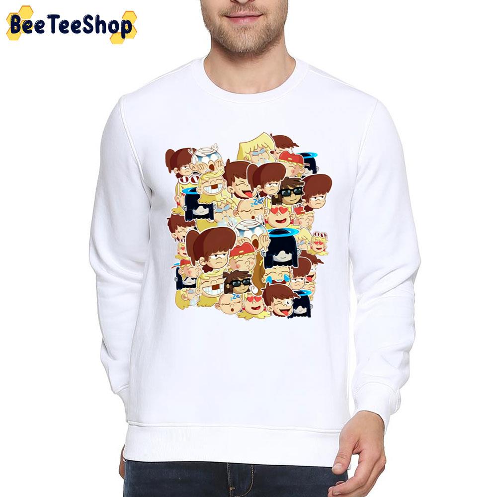 Funny Face The Loud House Characters Trending Unisex T-Shirt Funny Face The Loud House Characters Trending Unisex T-Shirt