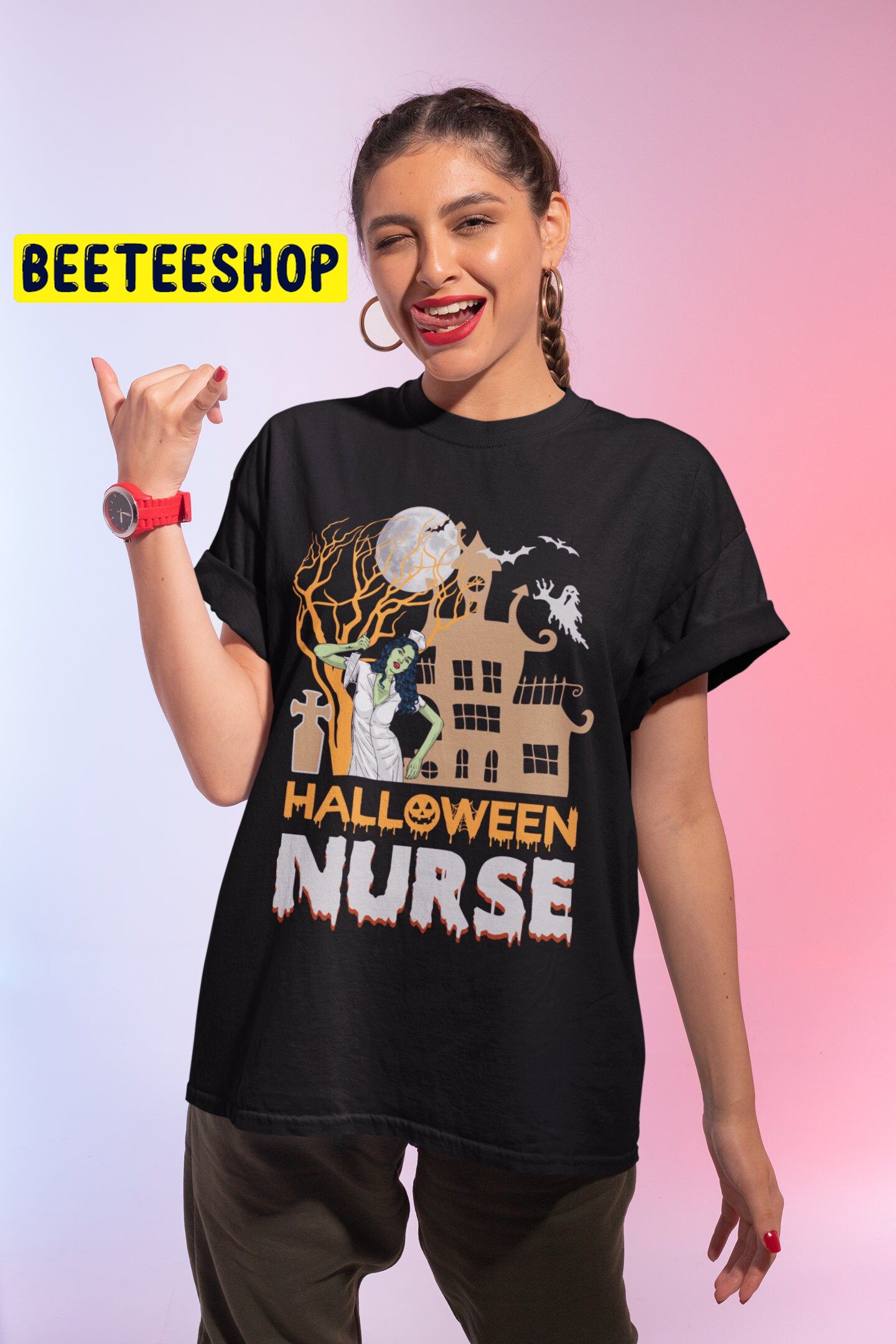 Funny Halloween Nurse Boo Boo Crew Trending Unisex Shirt Funny Halloween Nurse Boo Boo Crew Trending Unisex Shirt