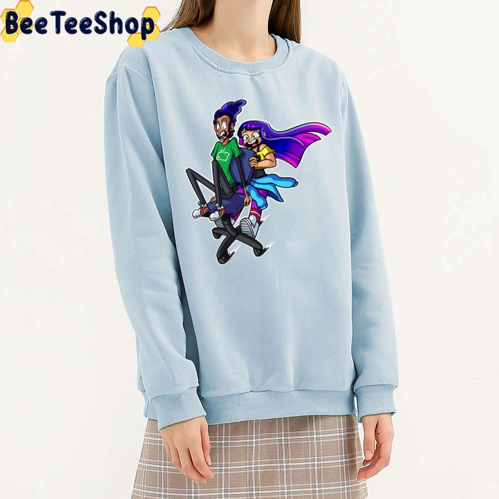 Funny Miko And High Five Glitch Techs Trending Unisex T-Shirt Funny Miko And High Five Glitch Techs Trending Unisex T-Shirt
