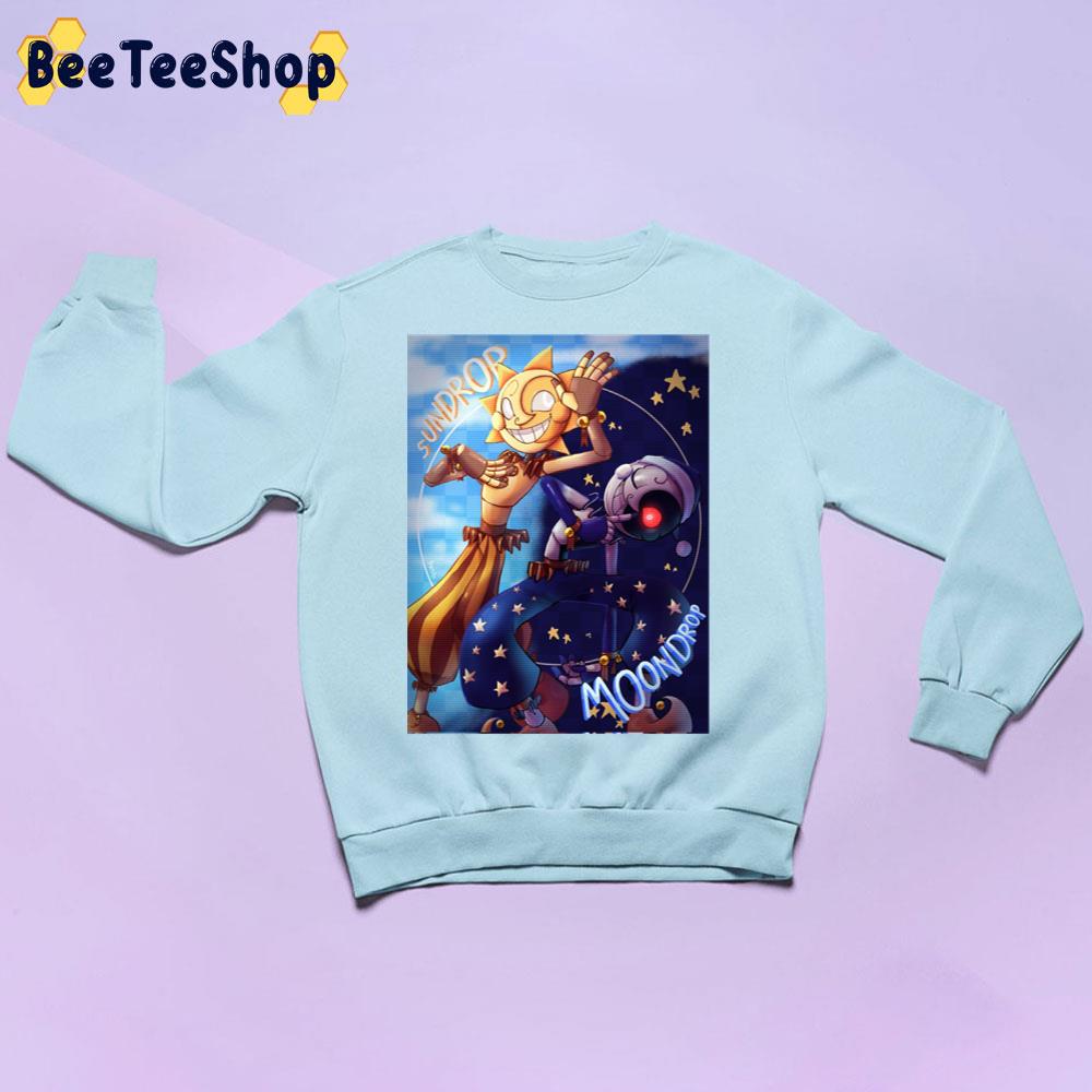 Funny Moondrop Sundrop Fnaf Trending Unisex Sweatshirt Funny Moondrop Sundrop Fnaf Trending Unisex Sweatshirt