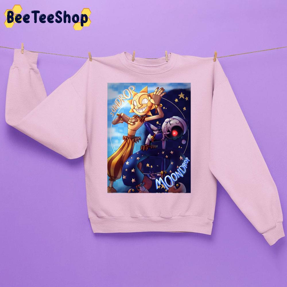 Funny Moondrop Sundrop Fnaf Trending Unisex Sweatshirt Funny Moondrop Sundrop Fnaf Trending Unisex Sweatshirt
