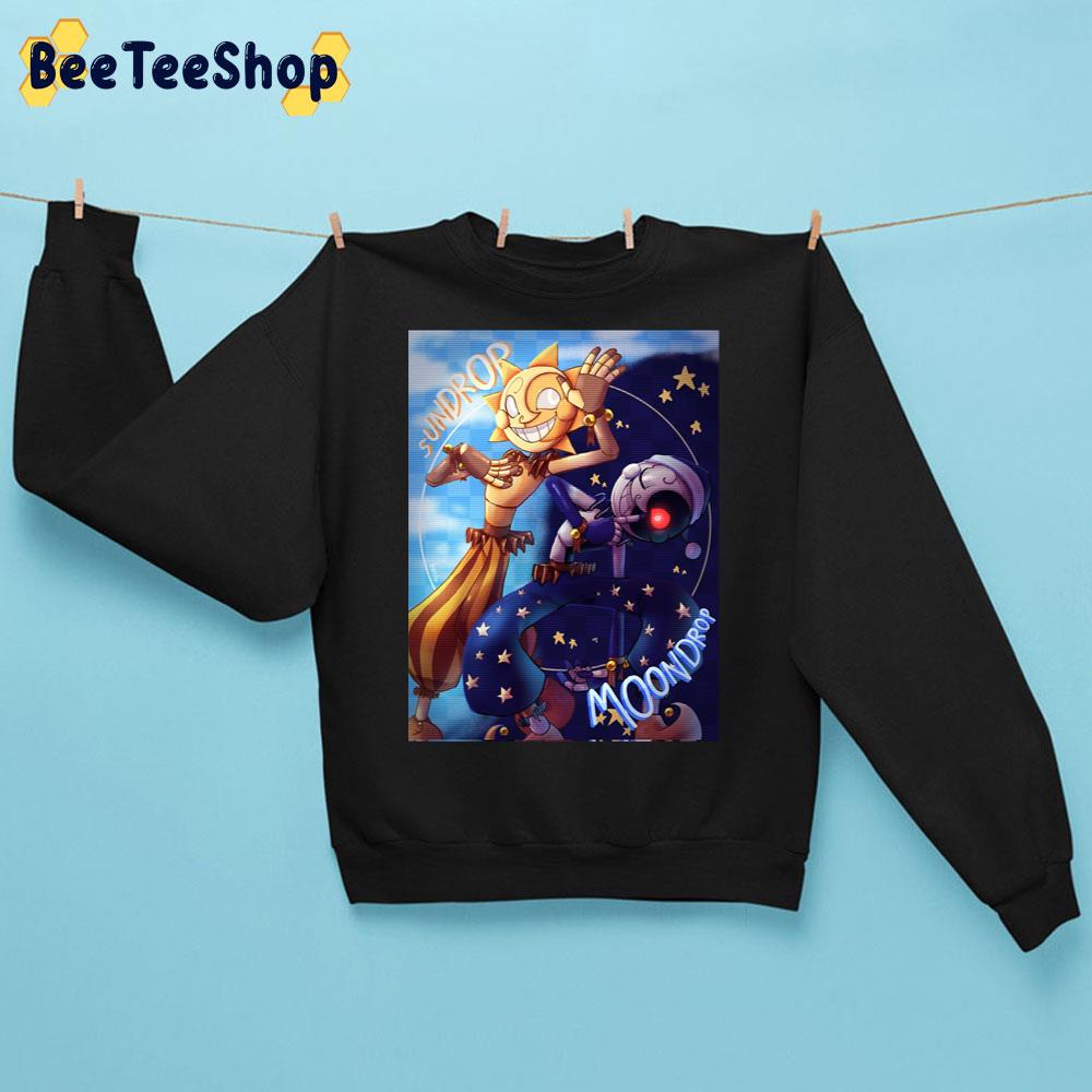Funny Moondrop Sundrop Fnaf Trending Unisex Sweatshirt Funny Moondrop Sundrop Fnaf Trending Unisex Sweatshirt