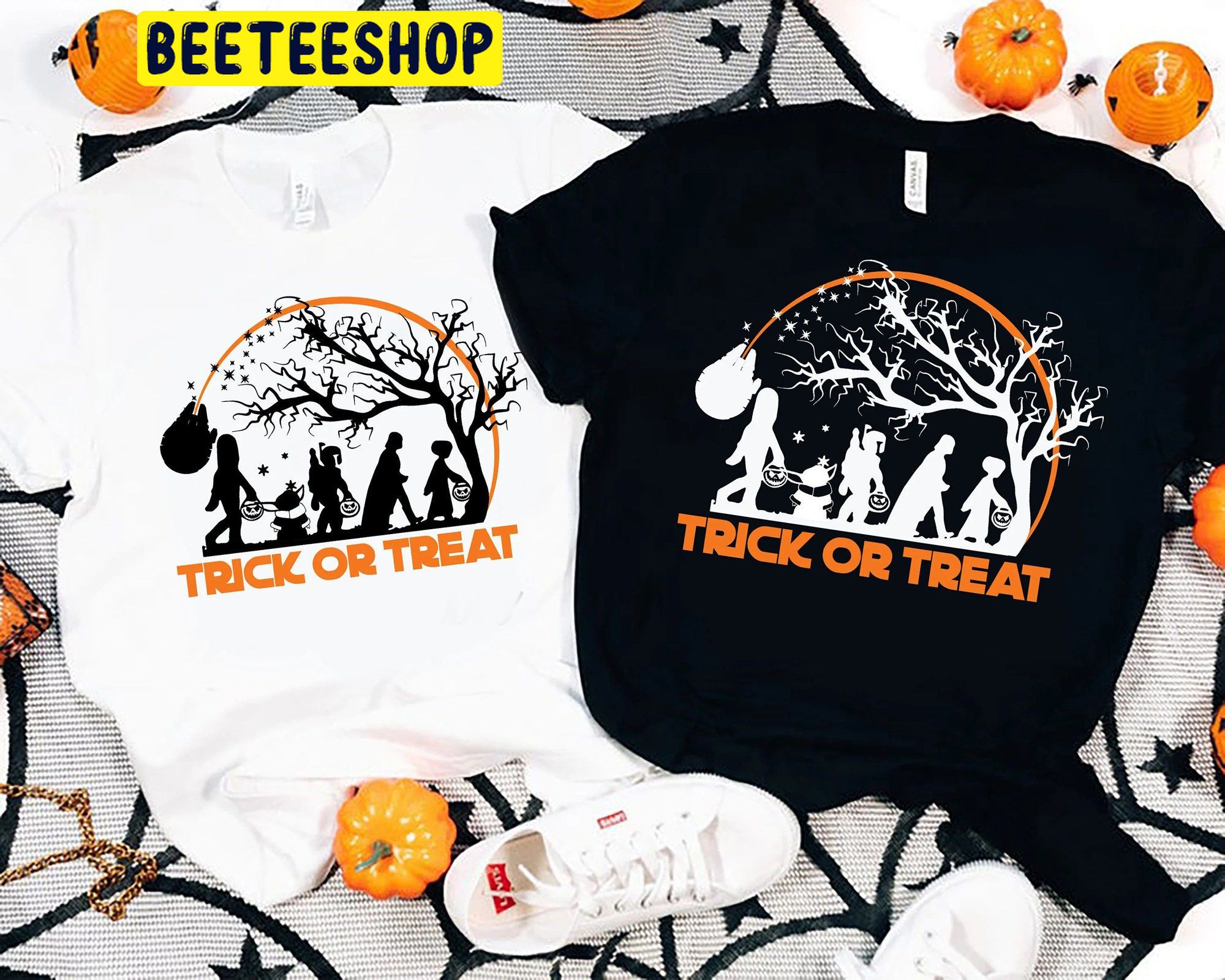 Funny Not So Scary Party Star Wars Mandalorian Trick Or Treat Halloween Unisex T-Shirt Funny Not So Scary Party Star Wars Mandalorian Trick Or Treat Halloween Unisex T-Shirt