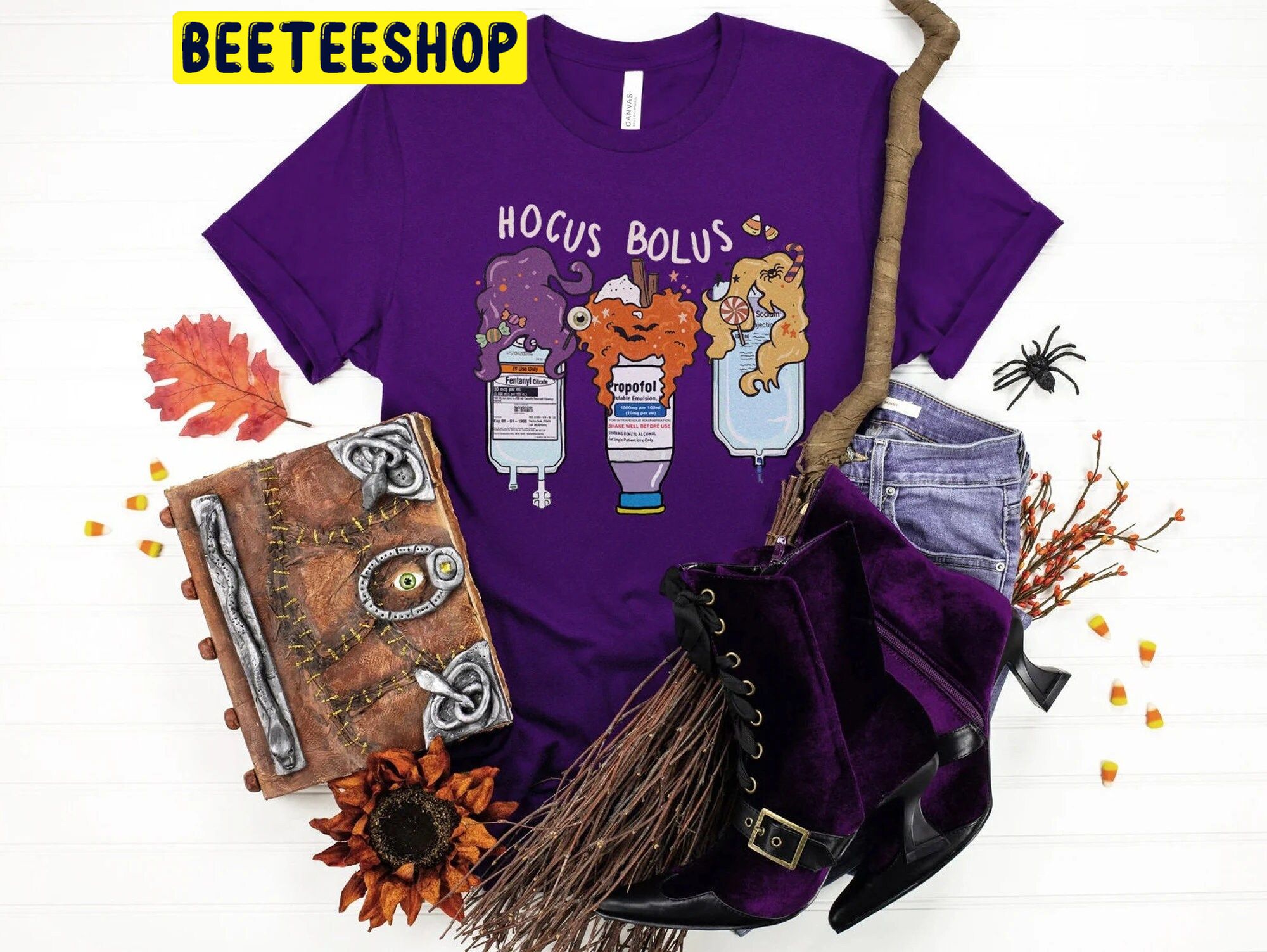 Funny Nurse Halloweenpropofol Fentanyl Witch Sedation Crna Icu Nurse Trending Unisex Shirt Funny Nurse Halloweenpropofol Fentanyl Witch Sedation Crna Icu Nurse Trending Unisex Shirt