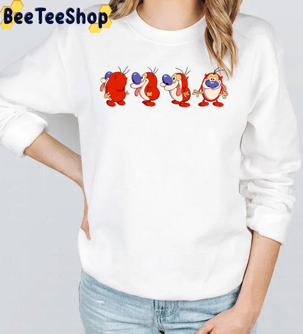 Funny Ren And Stimpy Cat Trending Unisex T-Shirt Funny Ren And Stimpy Cat Trending Unisex T-Shirt