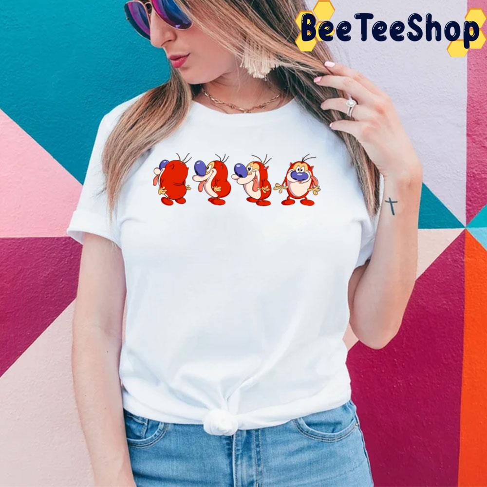 Funny Ren And Stimpy Cat Trending Unisex T-Shirt Funny Ren And Stimpy Cat Trending Unisex T-Shirt