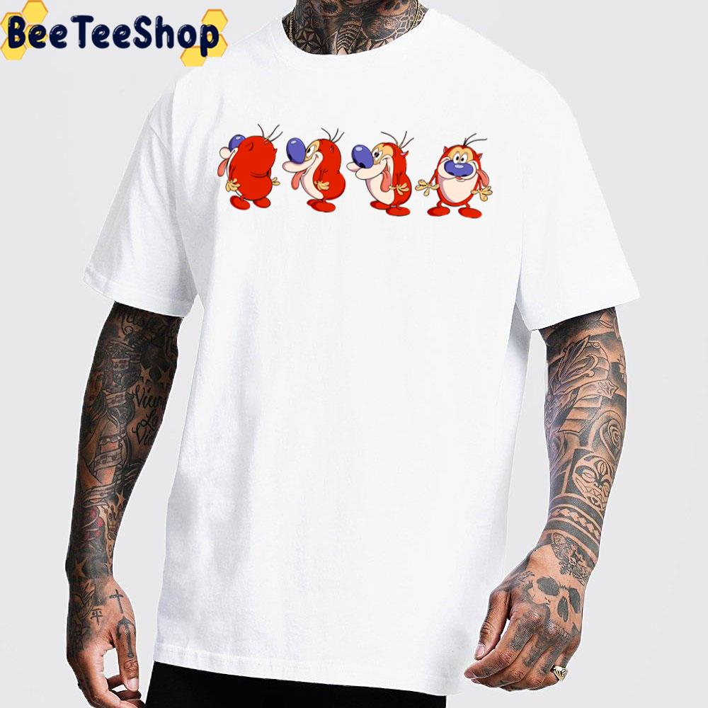 Funny Ren And Stimpy Cat Trending Unisex T-Shirt Funny Ren And Stimpy Cat Trending Unisex T-Shirt