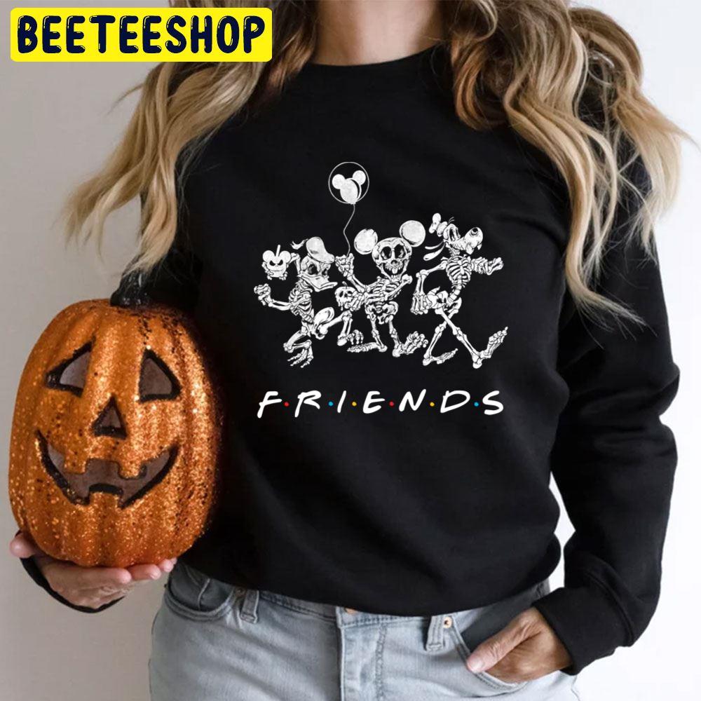 Funny Skeleton Mickey Donal Goofy Halloween Trending Unisex T-Shirt Funny Skeleton Mickey Donal Goofy Halloween Trending Unisex T-Shirt