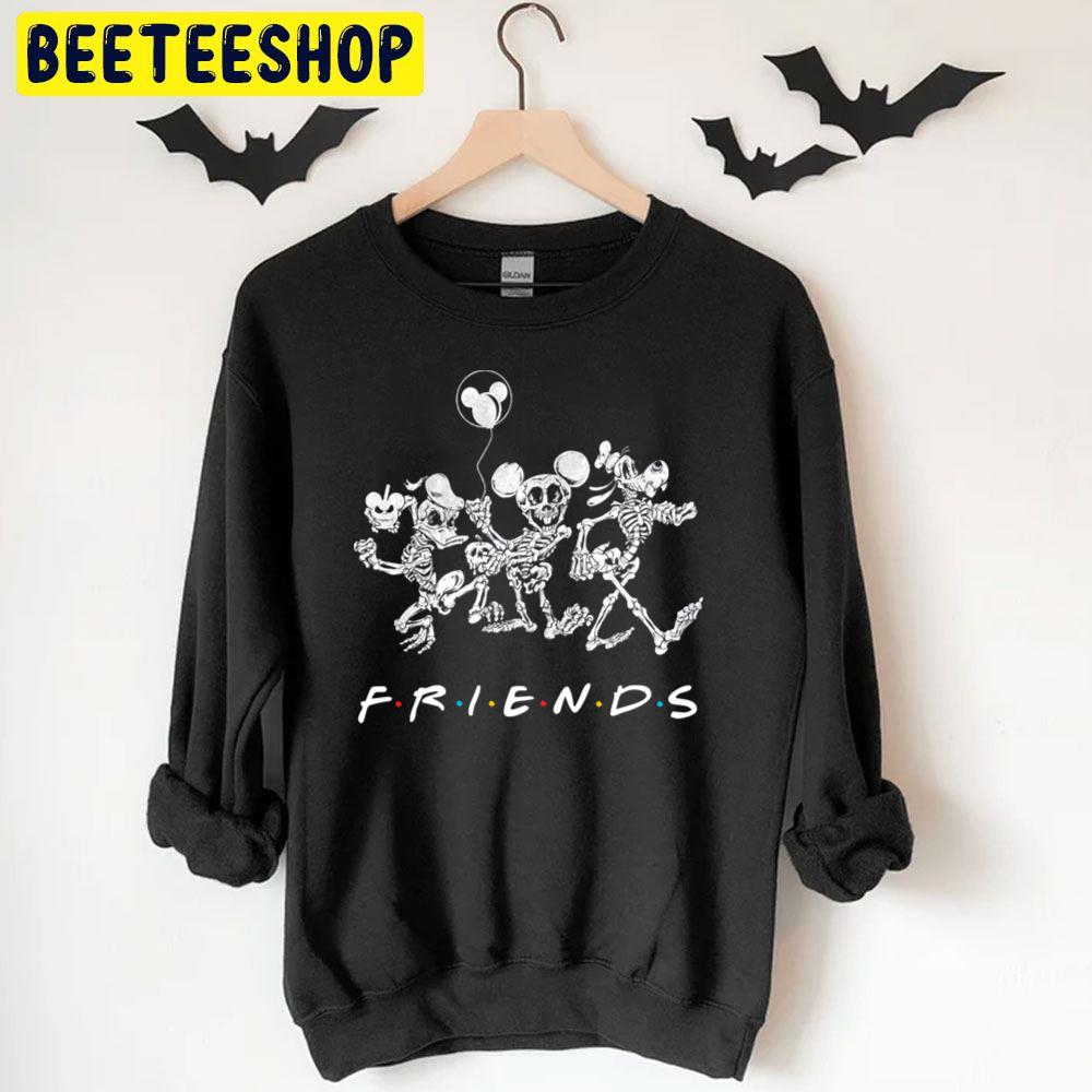Funny Skeleton Mickey Donal Goofy Halloween Trending Unisex T-Shirt Funny Skeleton Mickey Donal Goofy Halloween Trending Unisex T-Shirt