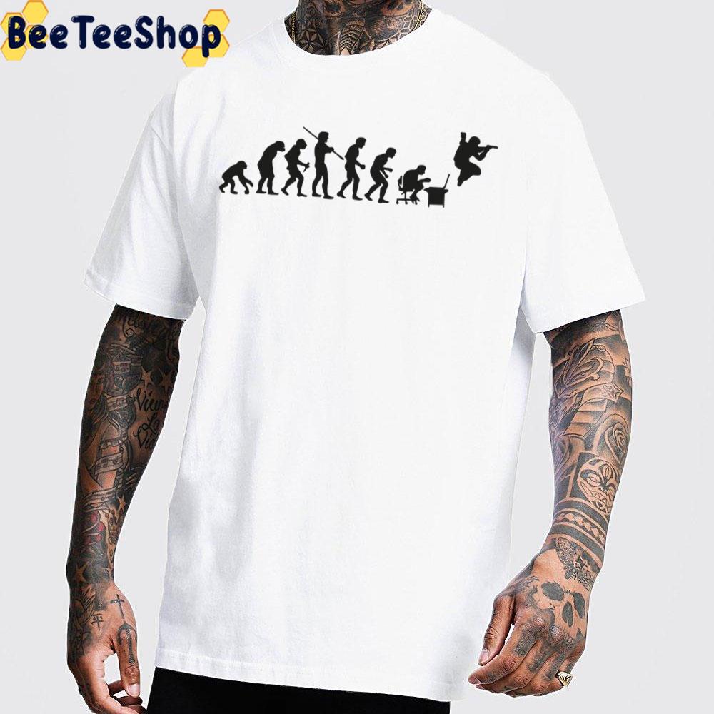 Funny The Evolution Of Bunny Hop Game Trending Unisex T-Shirt Funny The Evolution Of Bunny Hop Game Trending Unisex T-Shirt