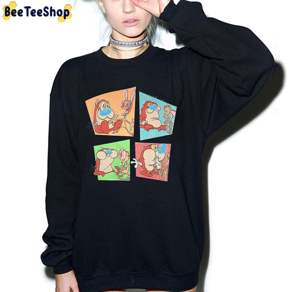 Funny Time The Ren And Stimpy Show Trending Unisex T-Shirt Funny Time The Ren And Stimpy Show Trending Unisex T-Shirt