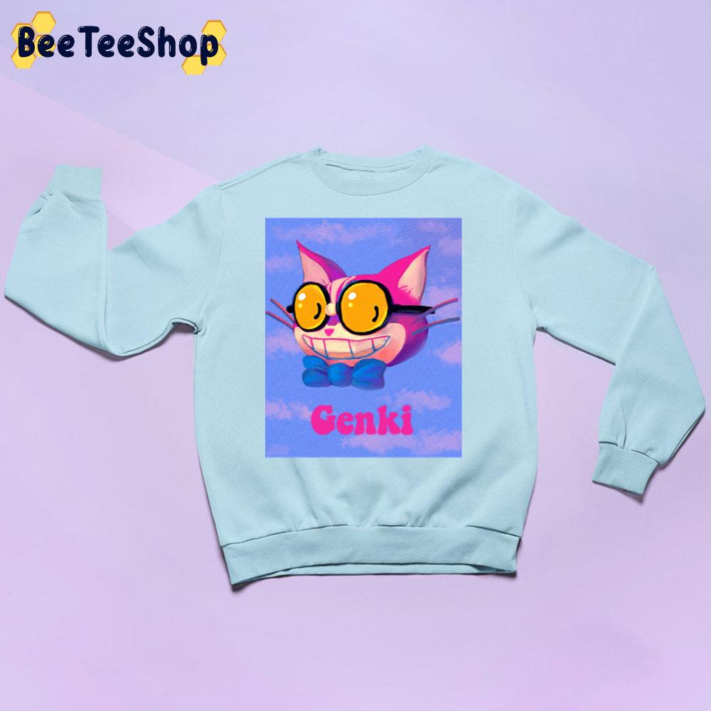 Genki Saints Row Game Trending Unisex Sweatshirt Genki Saints Row Game Trending Unisex Sweatshirt
