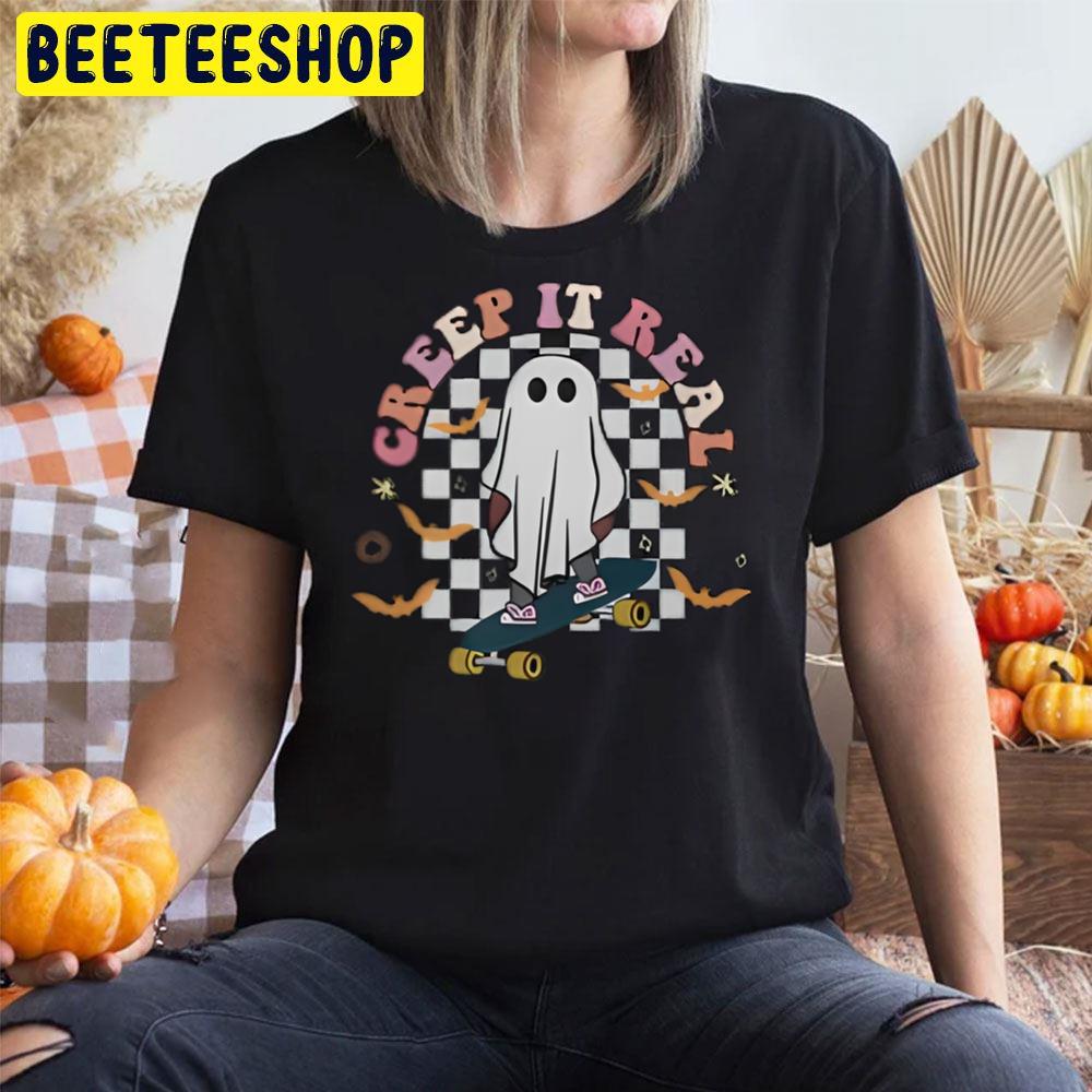 Ghost Boy Creep It Real Halloween Trending Unisex T-Shirt Ghost Boy Creep It Real Halloween Trending Unisex T-Shirt