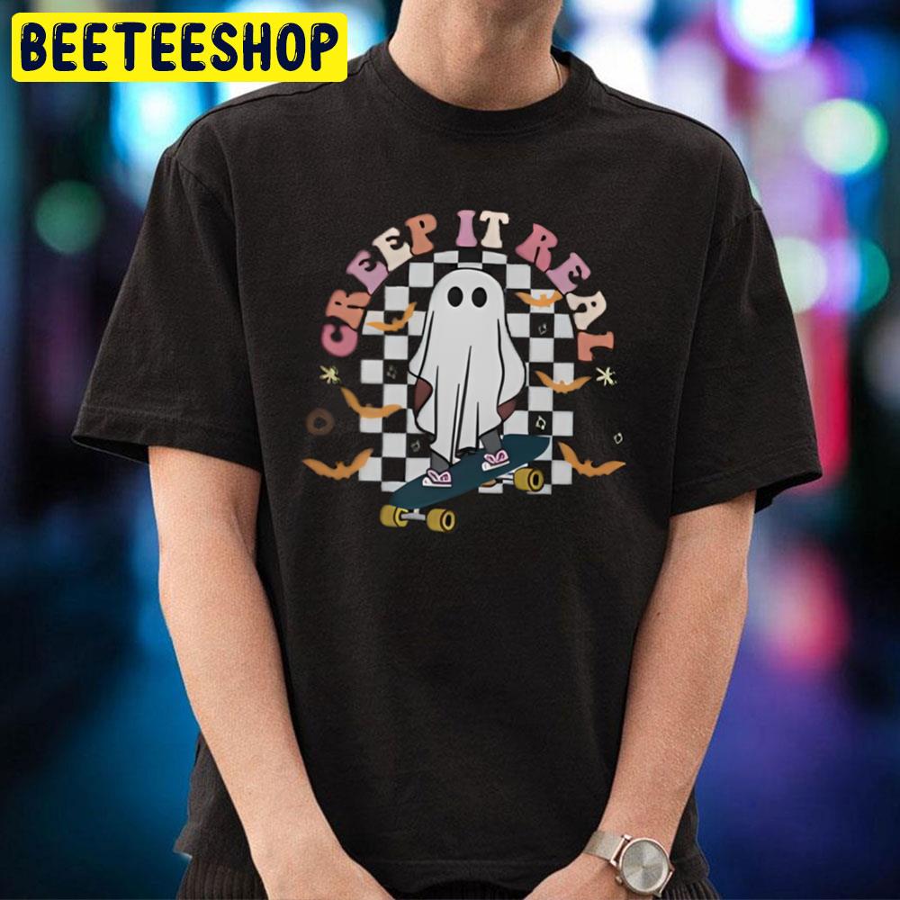 Ghost Boy Creep It Real Halloween Trending Unisex T-Shirt Ghost Boy Creep It Real Halloween Trending Unisex T-Shirt