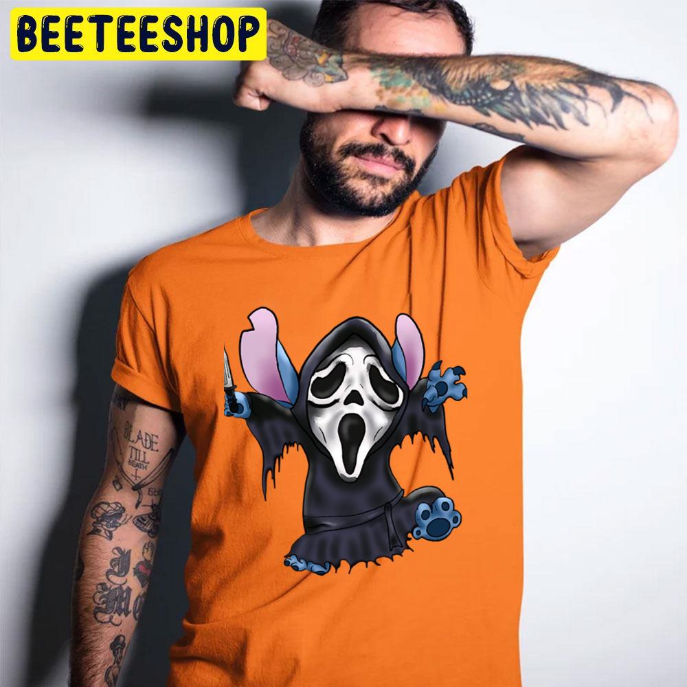 Ghostface Stitch Halloween Trending Unisex T-Shirt Ghostface Stitch Halloween Trending Unisex T-Shirt