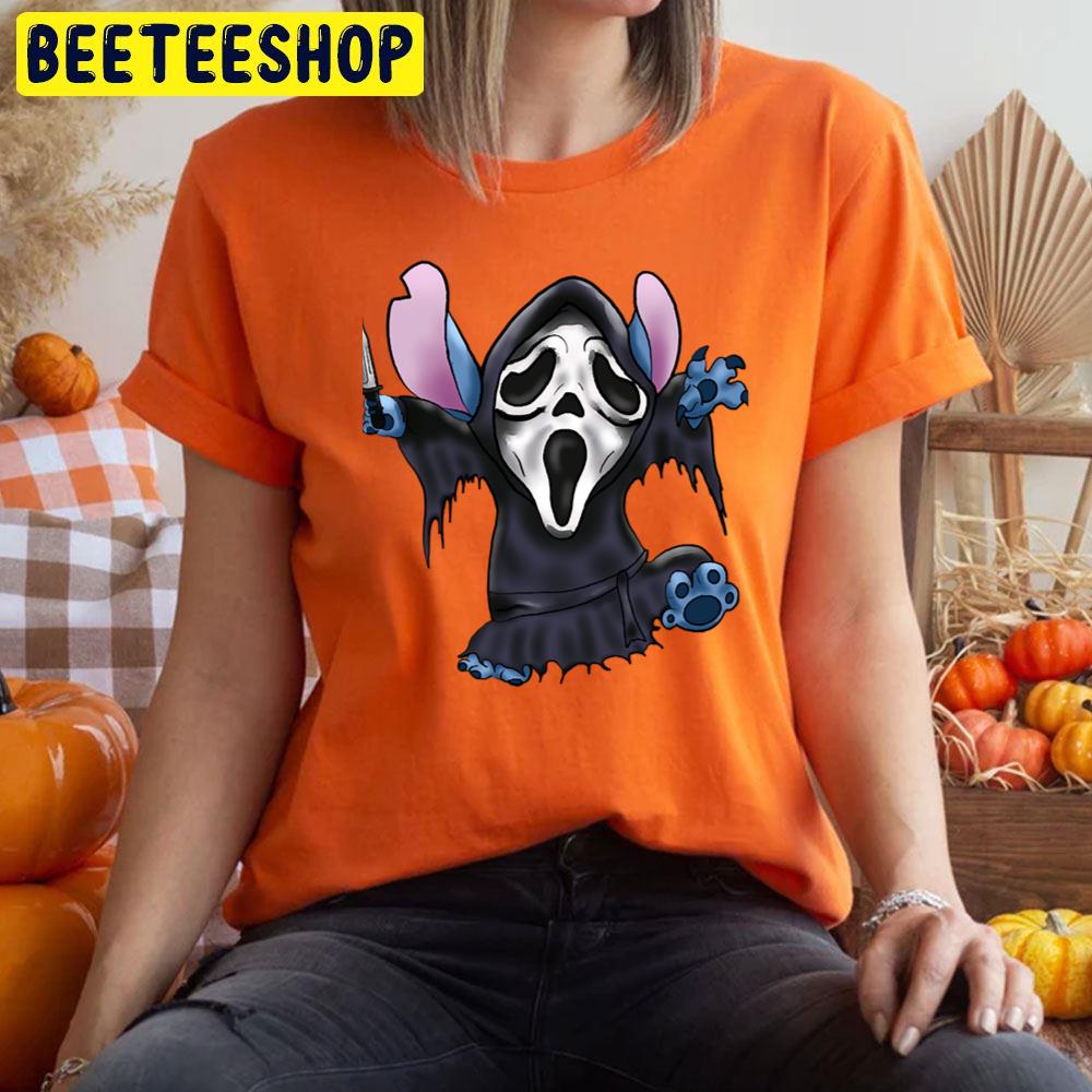 Ghostface Stitch Halloween Trending Unisex T-Shirt Ghostface Stitch Halloween Trending Unisex T-Shirt