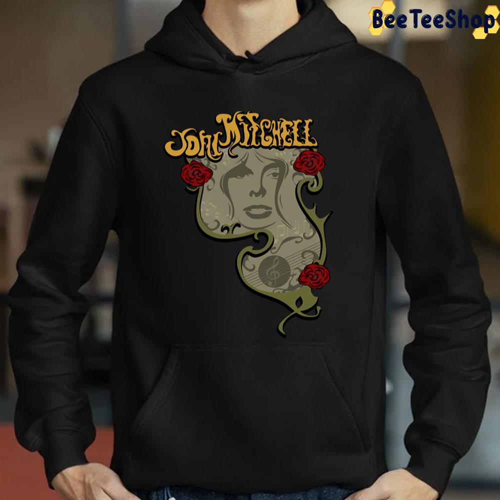 Girl And Roses Joni Mitchell Trending Unisex T-Shirt Girl And Roses Joni Mitchell Trending Unisex T-Shirt