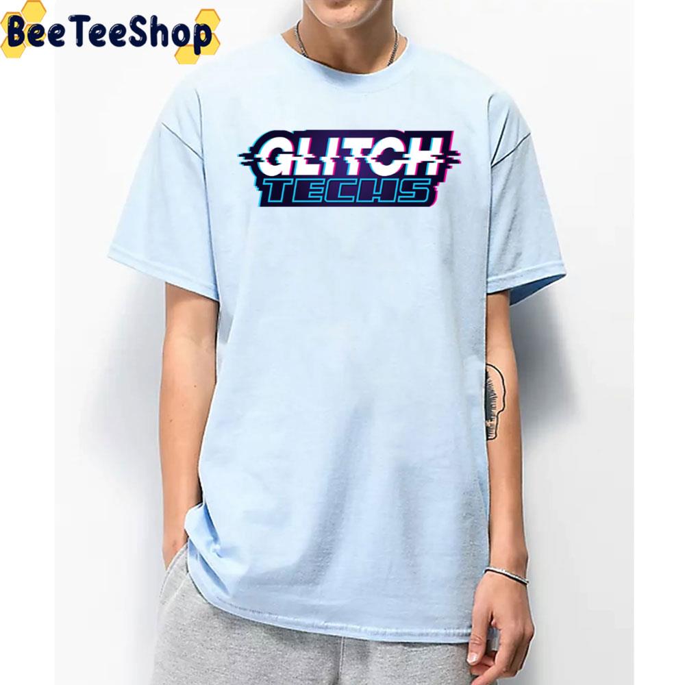 Glitch Techs Miko And High Five Logo Trending Unisex T-Shirt Glitch Techs Miko And High Five Logo Trending Unisex T-Shirt