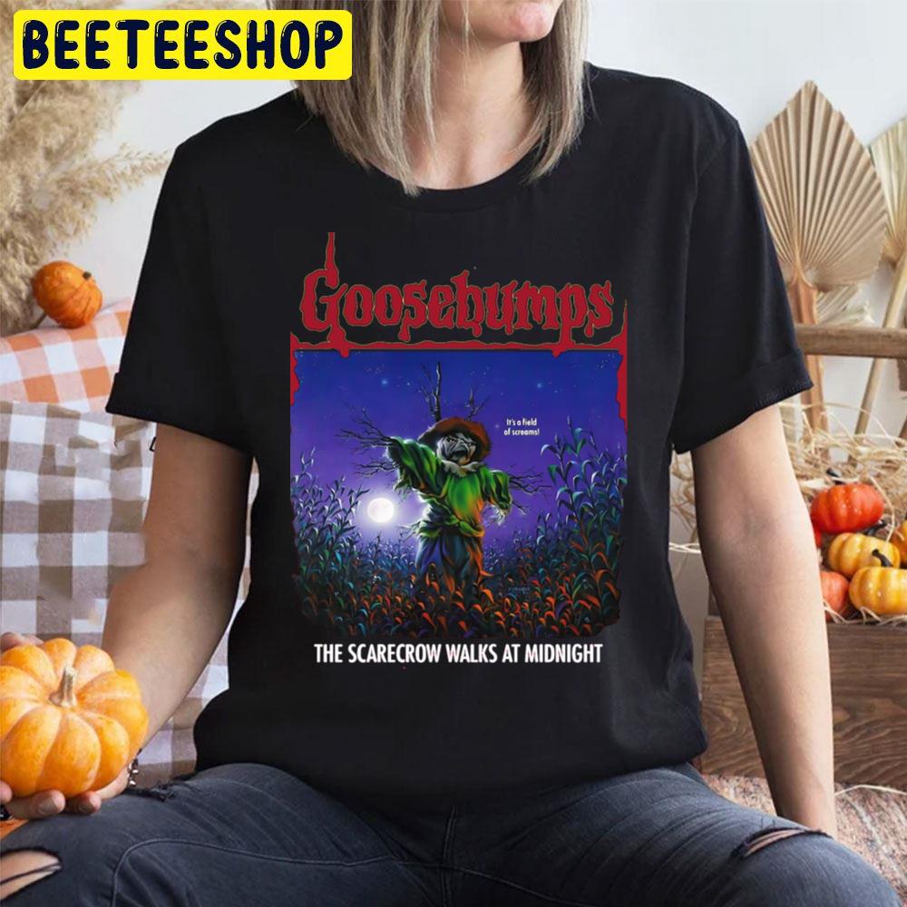 Goosebumps The Scarecrow Walks At Midnight Halloween Movie Trending Unisex T-Shirt Goosebumps The Scarecrow Walks At Midnight Halloween Movie Trending Unisex T-Shirt