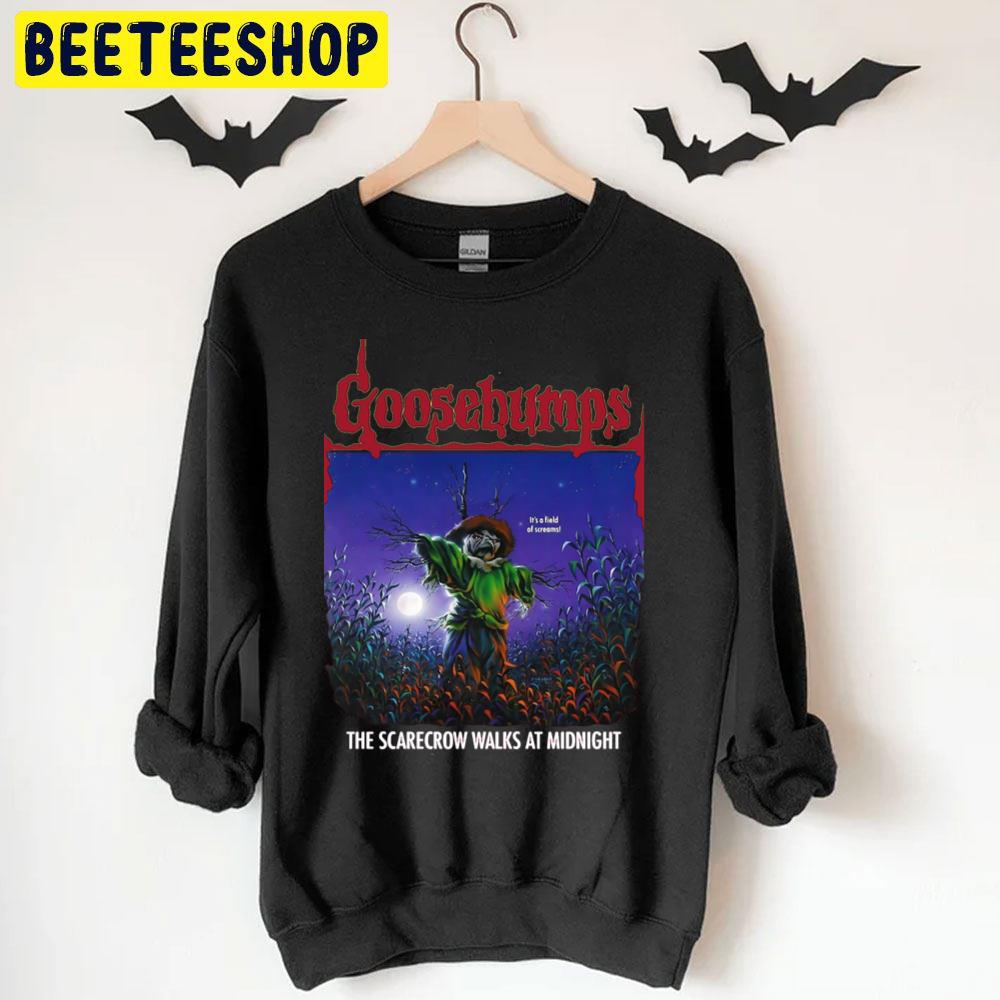 Goosebumps The Scarecrow Walks At Midnight Halloween Movie Trending Unisex T-Shirt Goosebumps The Scarecrow Walks At Midnight Halloween Movie Trending Unisex T-Shirt