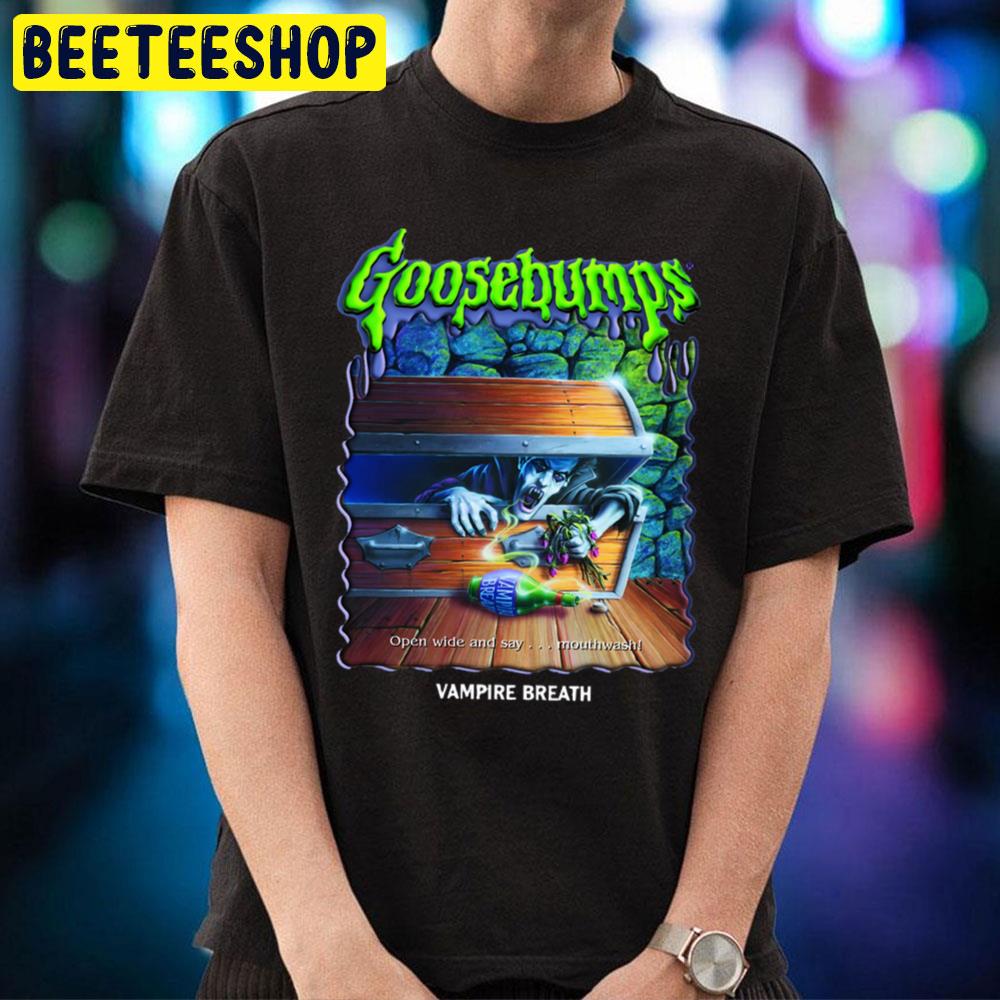 Goosebumps Vampire Breath Halloween Movie Trending Unisex T-Shirt Goosebumps Vampire Breath Halloween Movie Trending Unisex T-Shirt