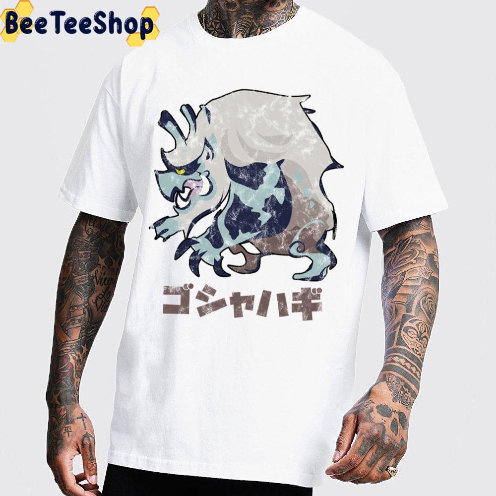 Goss Harag Kanji Icon Monster Hunter Rise Game Trending Unisex T-Shirt Goss Harag Kanji Icon Monster Hunter Rise Game Trending Unisex T-Shirt