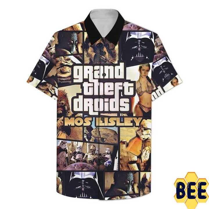Grand Theft Droids Mos Eisley Star Wars Trending Hawaiian Shirt Grand Theft Droids Mos Eisley Star Wars Trending Hawaiian Shirt