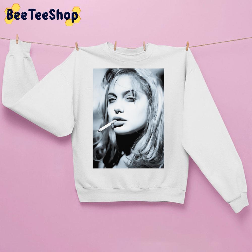 Graphic Angelina Jolie Unisex Sweatshirt Graphic Angelina Jolie Unisex Sweatshirt