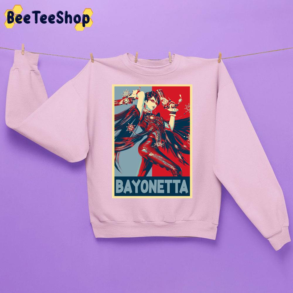 Graphic Girl And Gun Character Bayonetta Game Trending Unisex Sweatshirt Graphic Girl And Gun Character Bayonetta Game Trending Unisex Sweatshirt