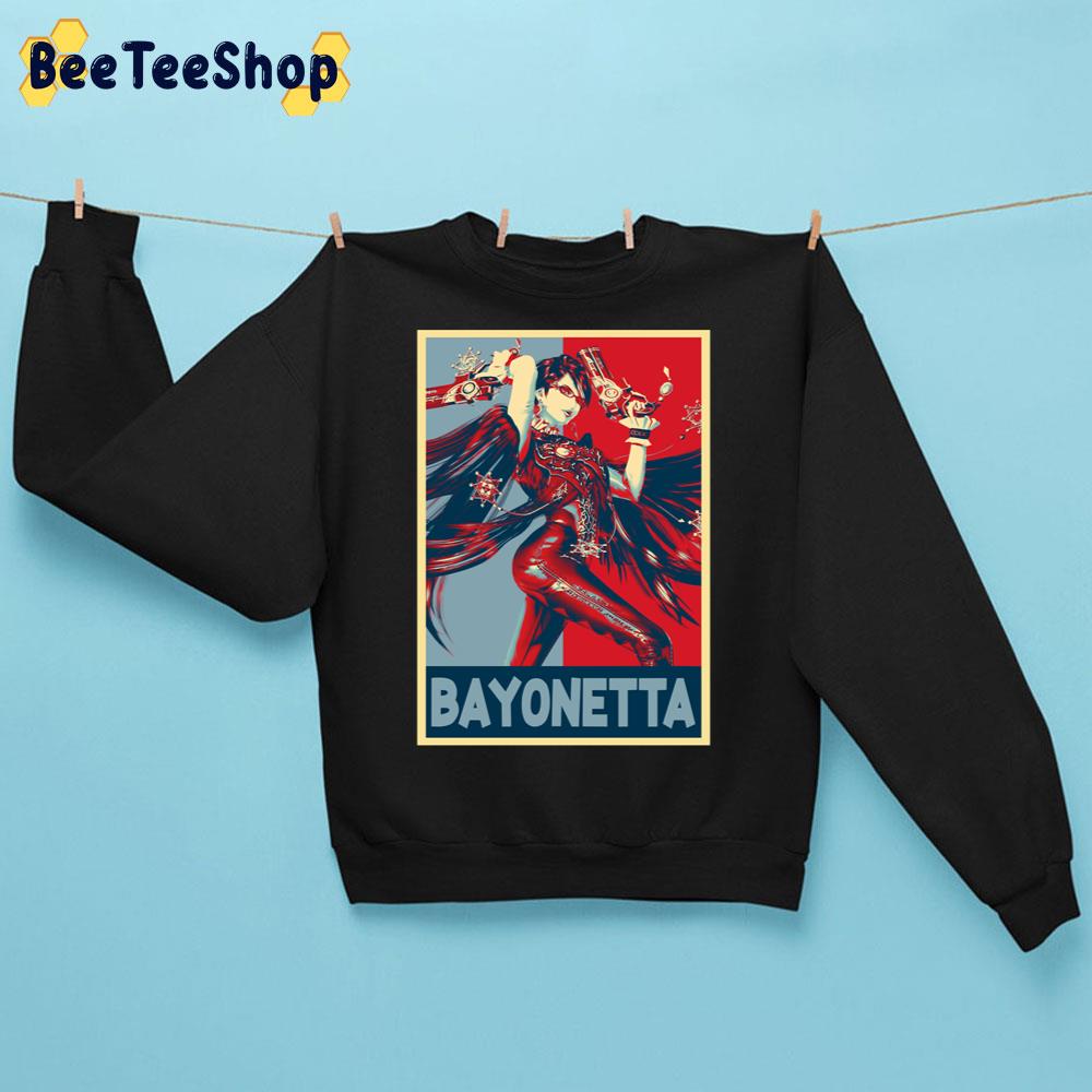 Graphic Girl And Gun Character Bayonetta Game Trending Unisex Sweatshirt Graphic Girl And Gun Character Bayonetta Game Trending Unisex Sweatshirt