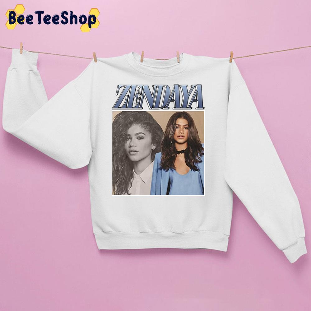 Great Model Zen Daya 90's Vintage Graphic Unisex Sweatshirt Great Model Zen Daya 90's Vintage Graphic Unisex Sweatshirt