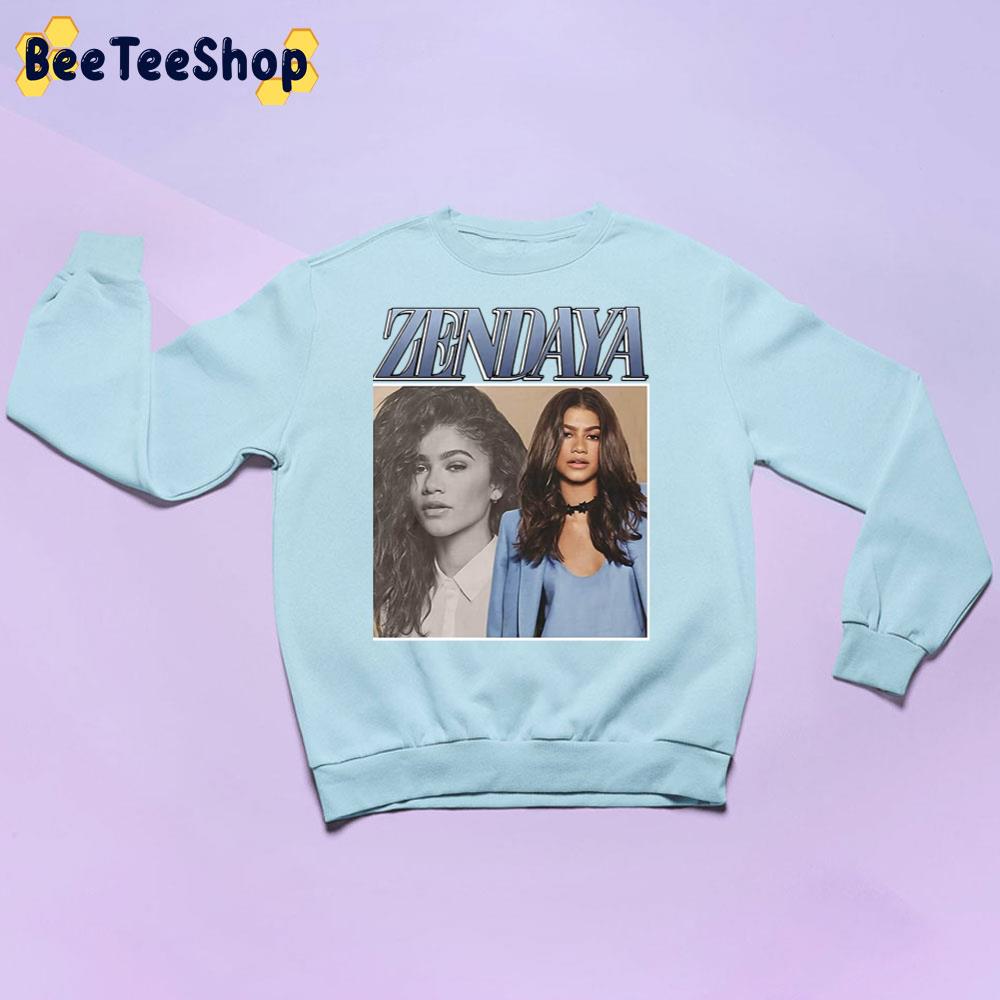 Great Model Zen Daya 90's Vintage Graphic Unisex Sweatshirt Great Model Zen Daya 90's Vintage Graphic Unisex Sweatshirt
