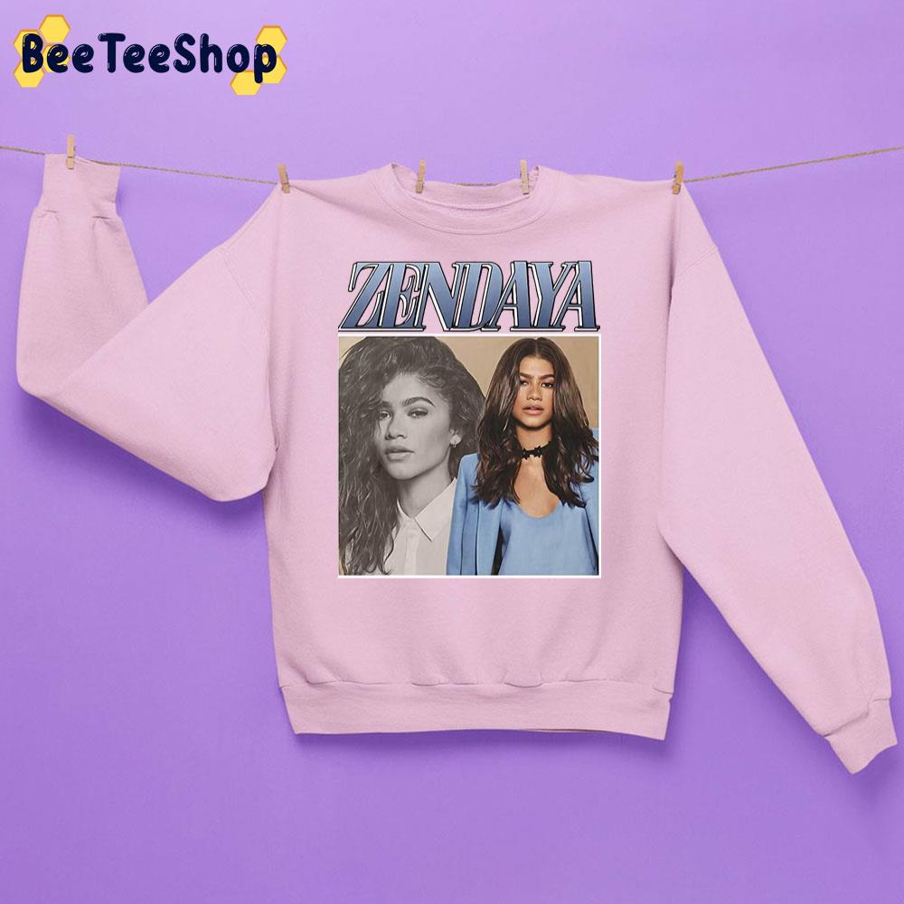 Great Model Zen Daya 90's Vintage Graphic Unisex Sweatshirt Great Model Zen Daya 90's Vintage Graphic Unisex Sweatshirt