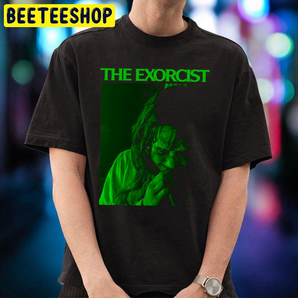 Green Art The Exorcist Halloween Unisex T-Shirt Green Art The Exorcist Halloween Unisex T-Shirt