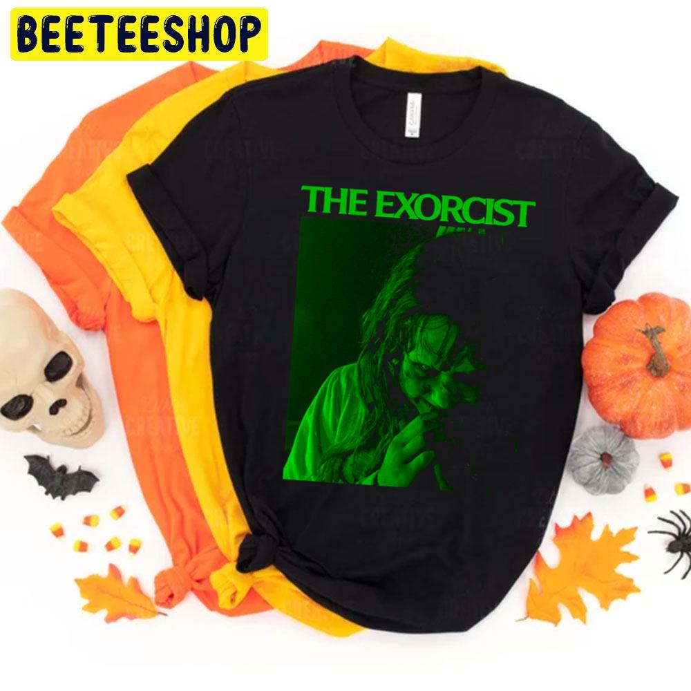 Green Art The Exorcist Halloween Unisex T-Shirt Green Art The Exorcist Halloween Unisex T-Shirt