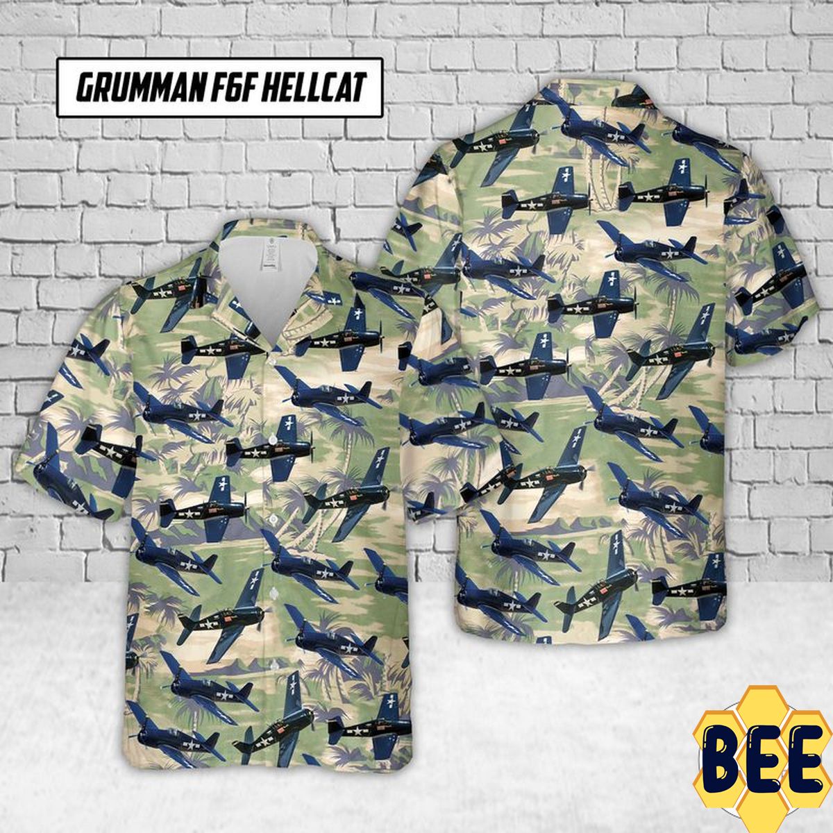 Grumman F6f Hellcat Trending Hawaiian Shirt Grumman F6f Hellcat Trending Hawaiian Shirt