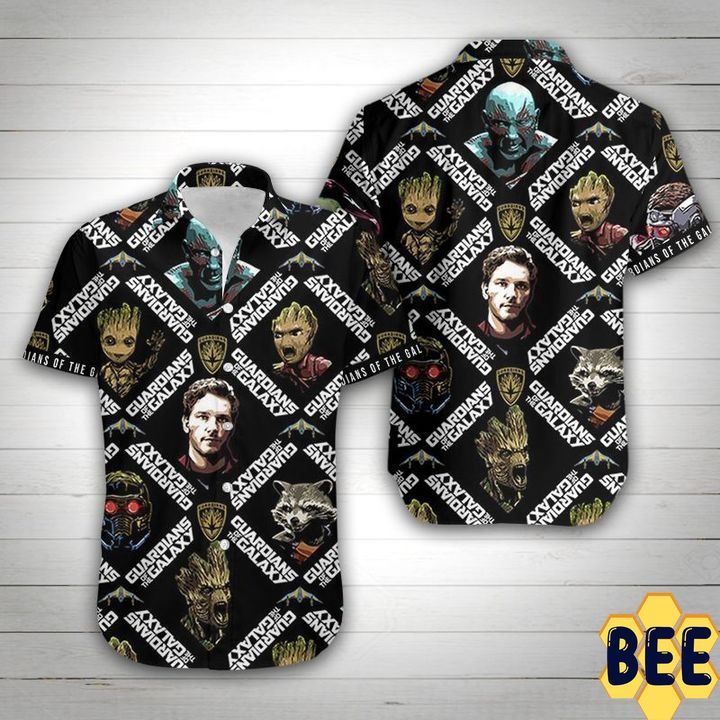 Guardians Of The Galaxy Trending Hawaiian Shirt Guardians Of The Galaxy Trending Hawaiian Shirt
