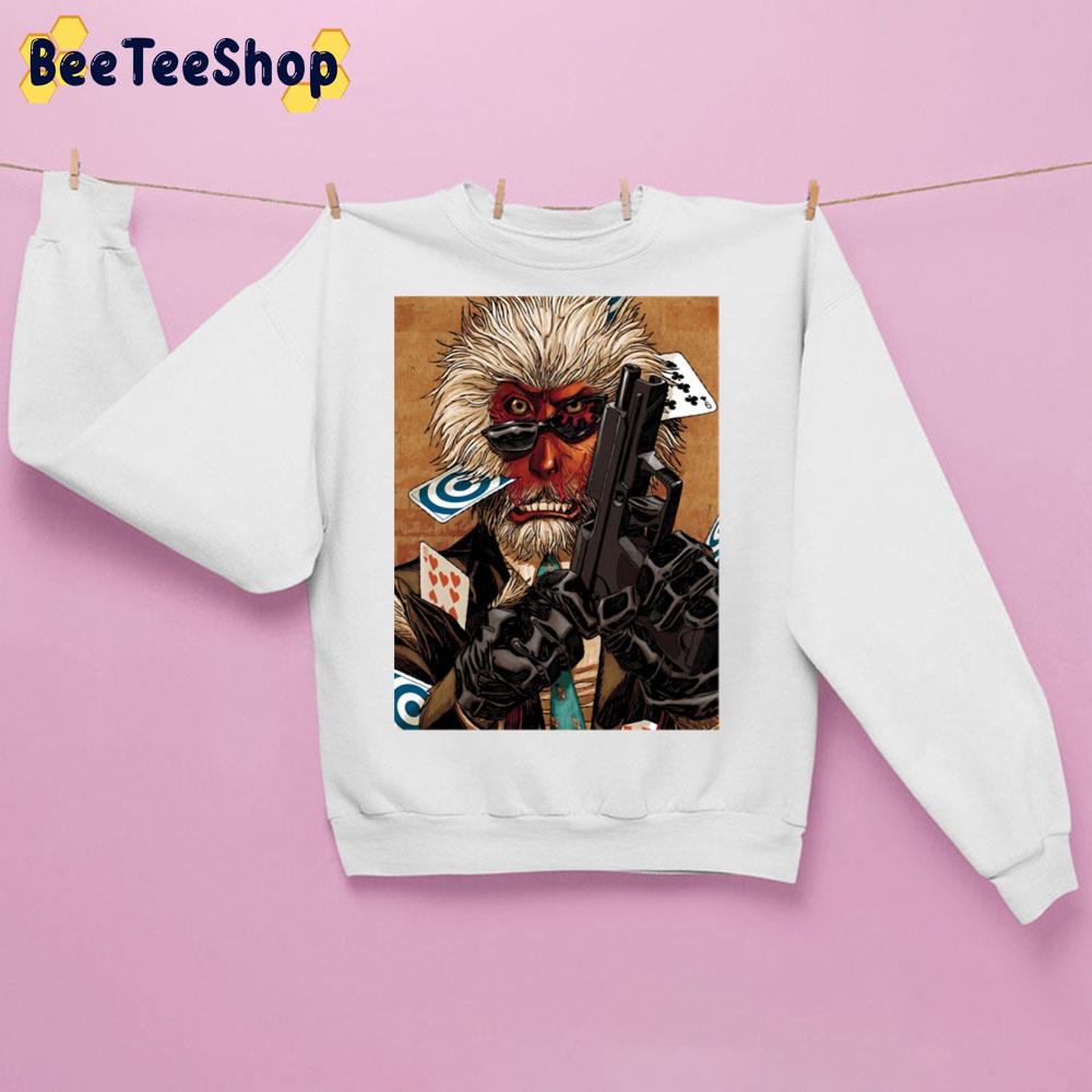 Gun And Hit Monkey Trending Unisex Sweatshirt Gun And Hit Monkey Trending Unisex Sweatshirt