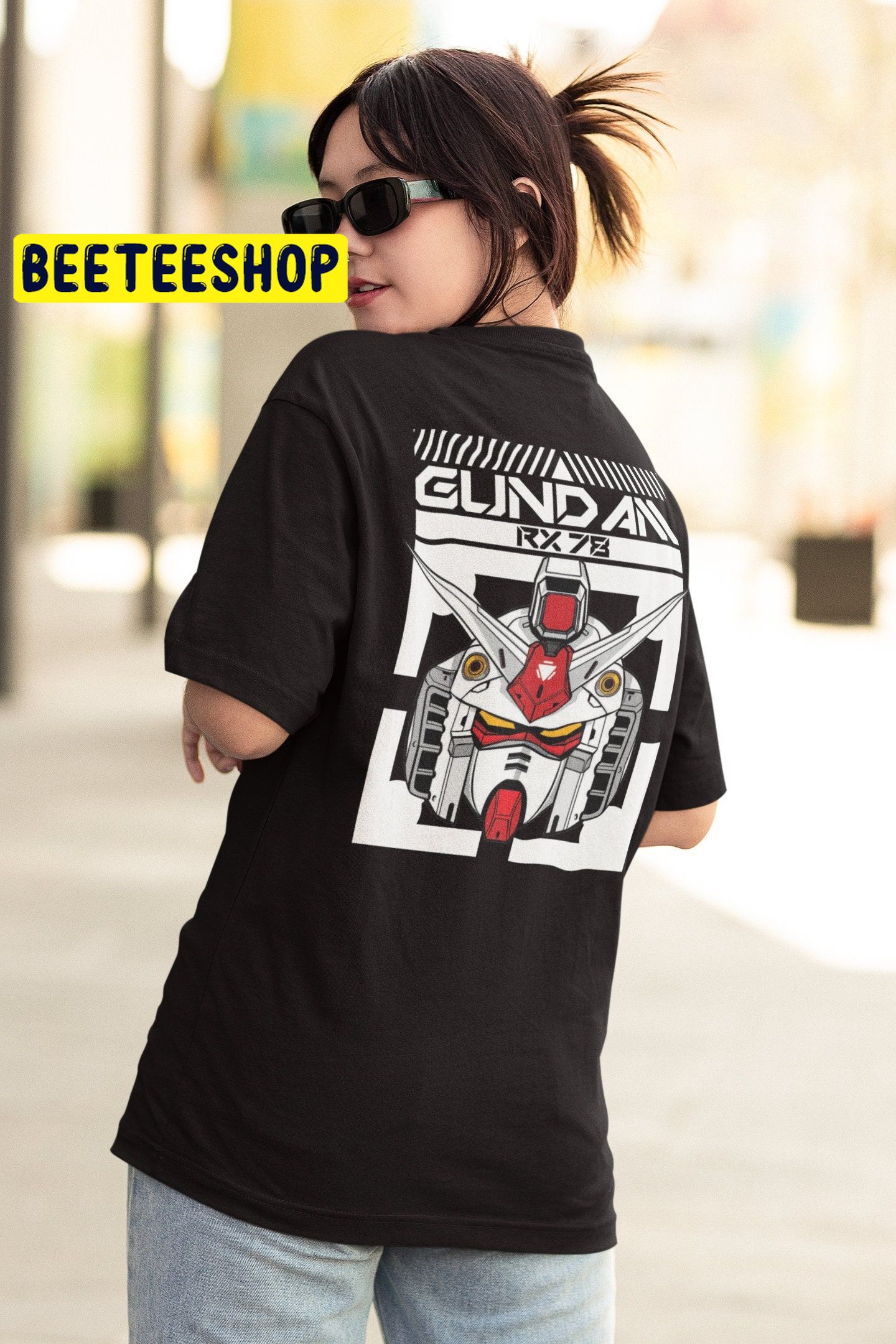 Gundam Space Age Double Side Unisex Shirt Gundam Space Age Double Side Unisex Shirt