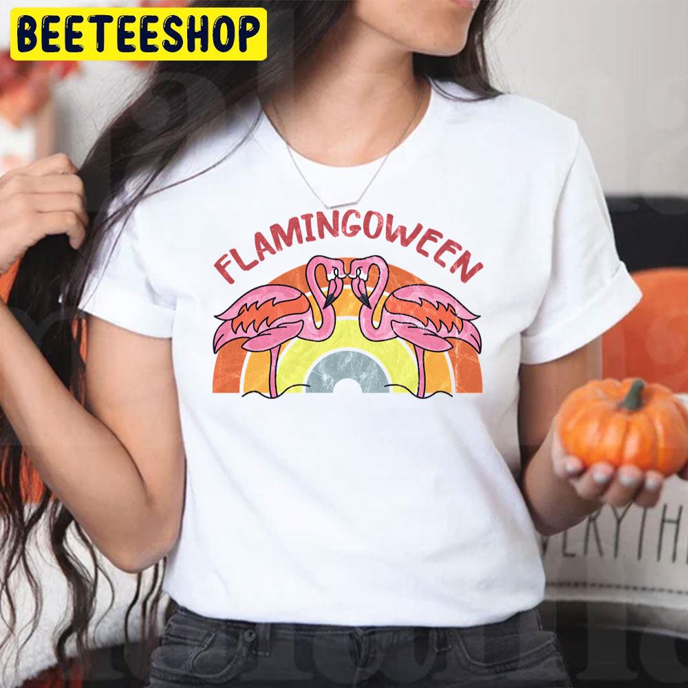 Halloween Flamingo Bird Flamingoween Trending Unisex T-Shirt Halloween Flamingo Bird Flamingoween Trending Unisex T-Shirt