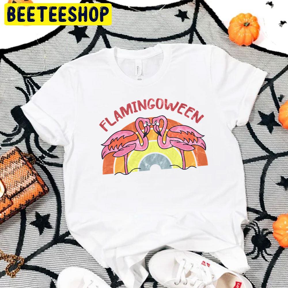 Halloween Flamingo Bird Flamingoween Trending Unisex T-Shirt Halloween Flamingo Bird Flamingoween Trending Unisex T-Shirt