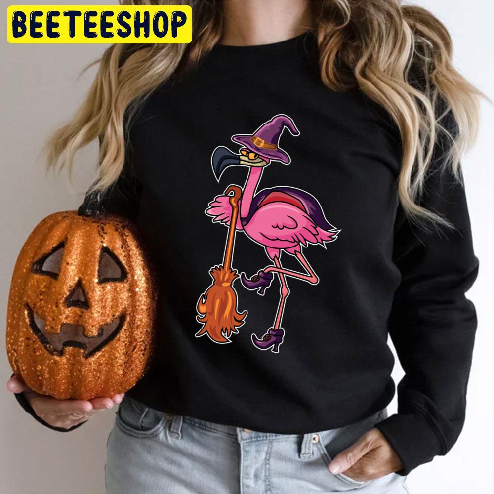Halloween Flamingo Trending Unisex T-Shirt Halloween Flamingo Trending Unisex T-Shirt