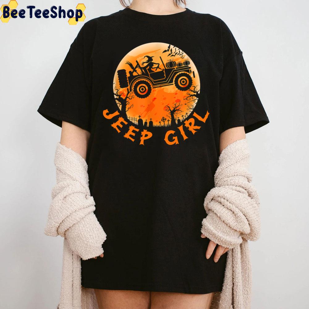 Halloween Witch Pumkin Jeep Trending Unisex T-Shirt Halloween Witch Pumkin Jeep Trending Unisex T-Shirt