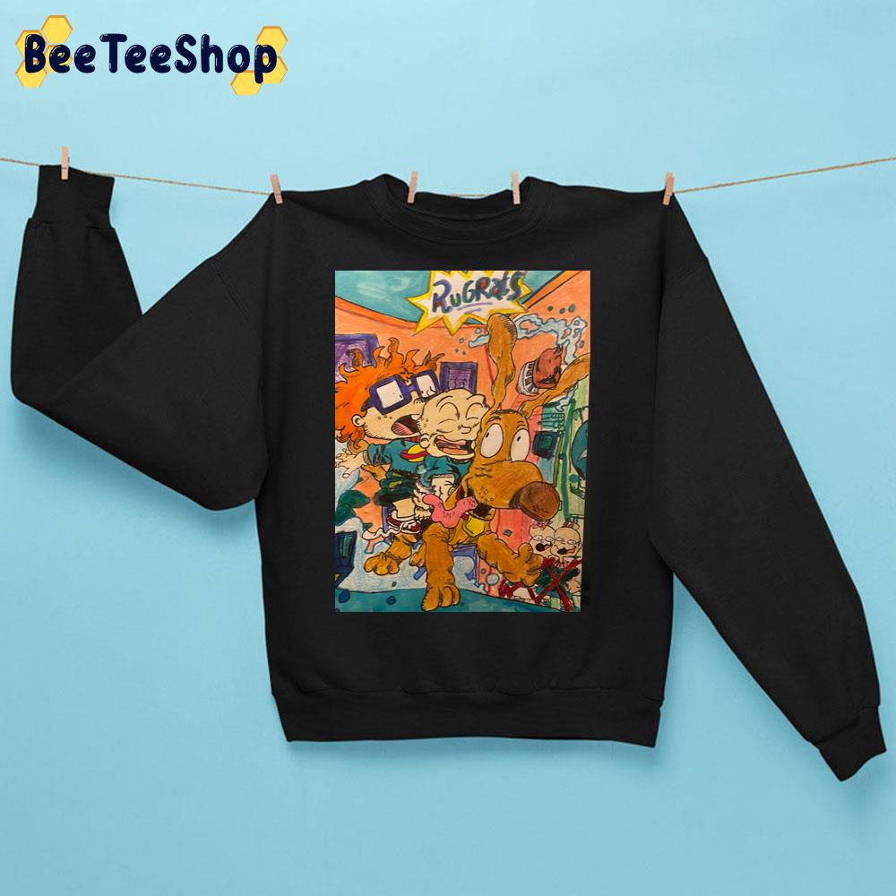 Hand Drawn Rugrats Art Trending Unisex Sweatshirt Hand Drawn Rugrats Art Trending Unisex Sweatshirt